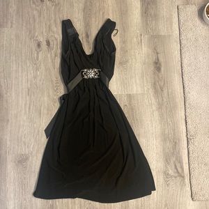 Black formal dress